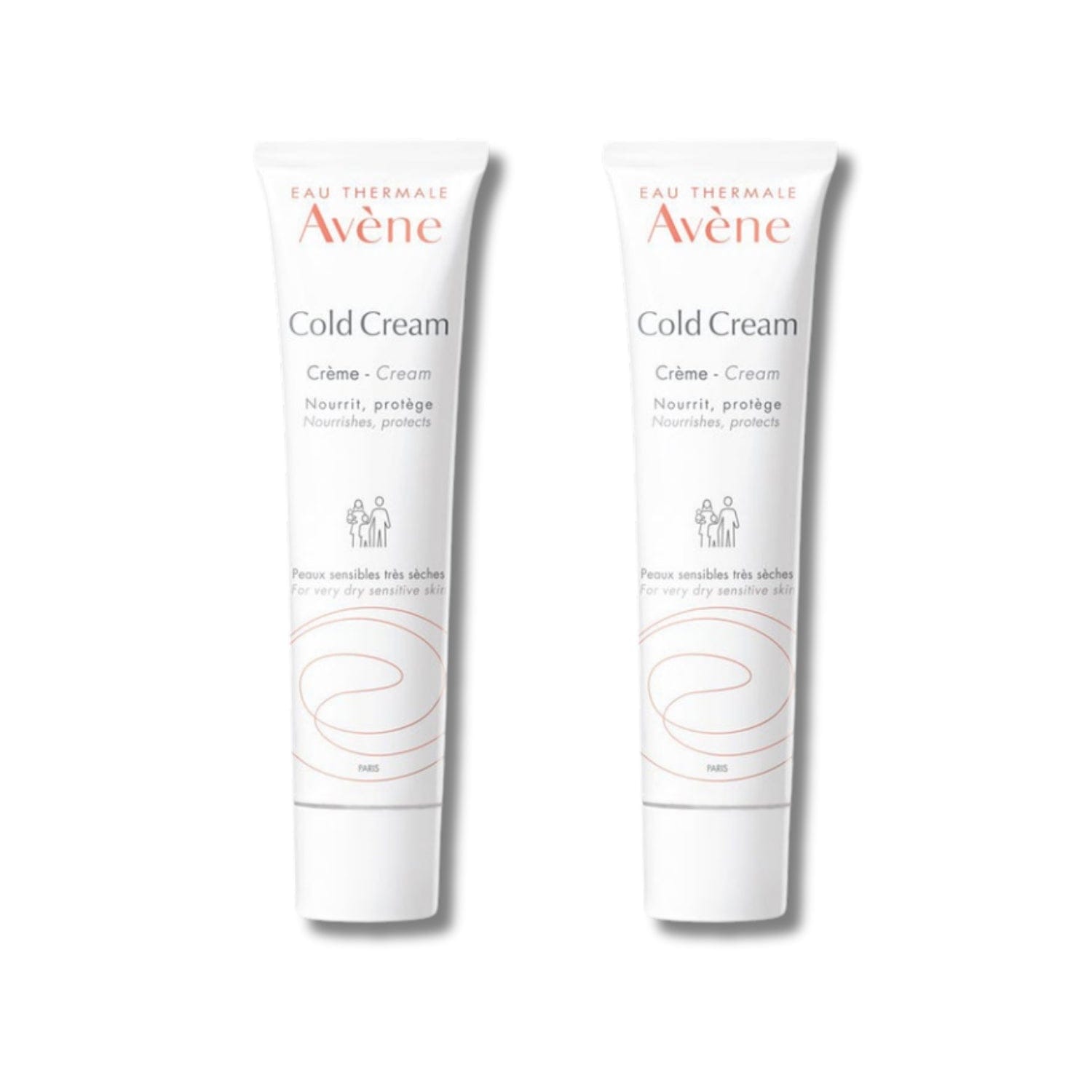 Avène Cold Moisturizing Cream 40 ml / 1.4 fl oz (2-Pack)
