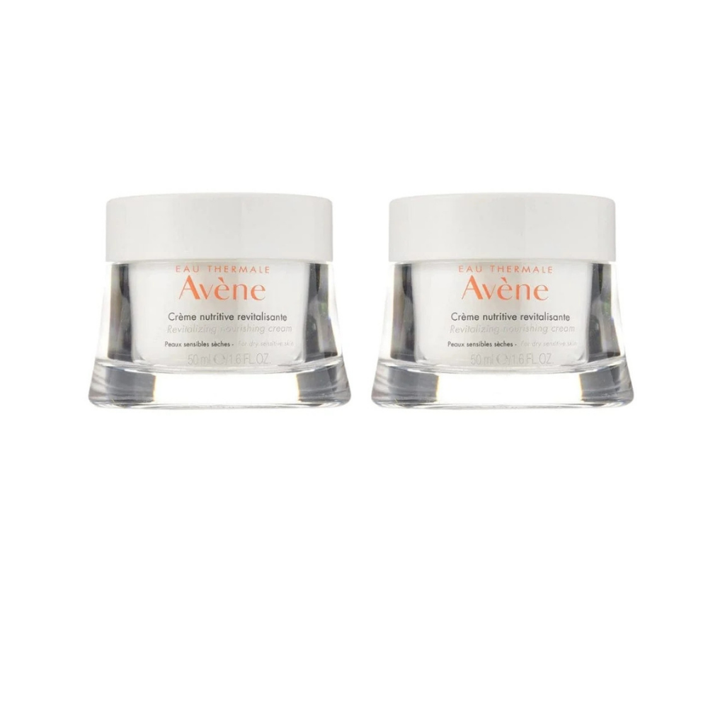 Avène Creme Nutritive Compensating 50 ml / 1.7 fl oz Moisturizer Cream (2-Pack)