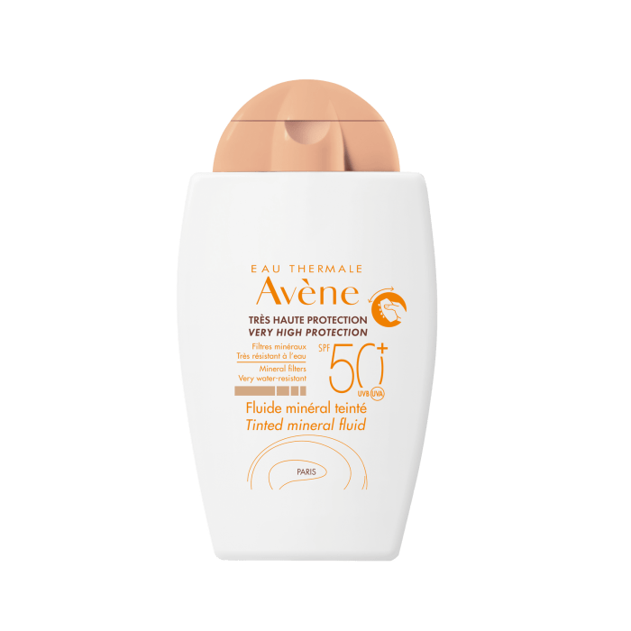 Avène Fluide Mineral Teintee Spf 50 40 ml / 1.4 fl oz Tinted Sunscreen