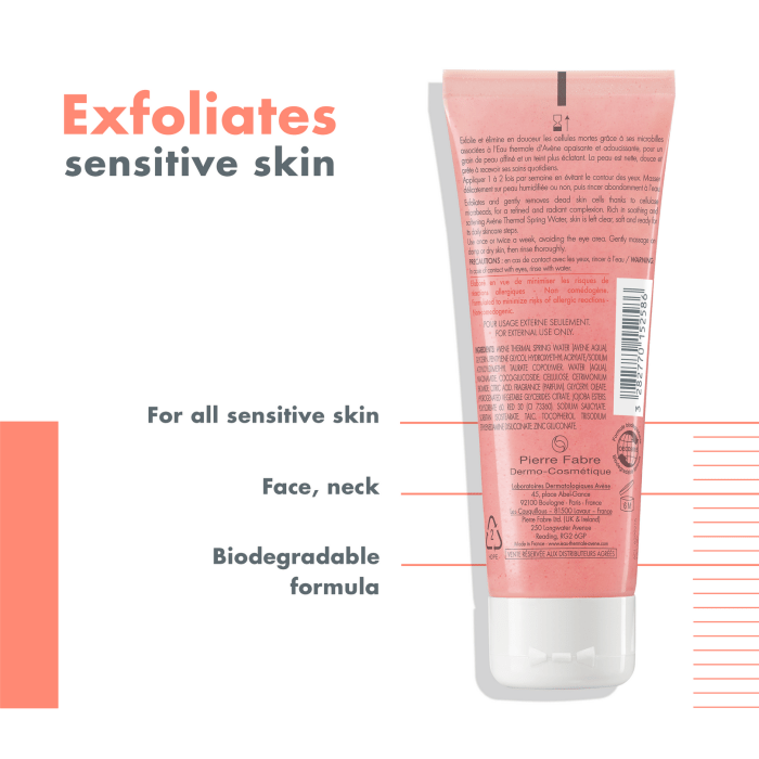 Avène Gentle Exfoliating Gel 75 ml / 2.5 fl oz