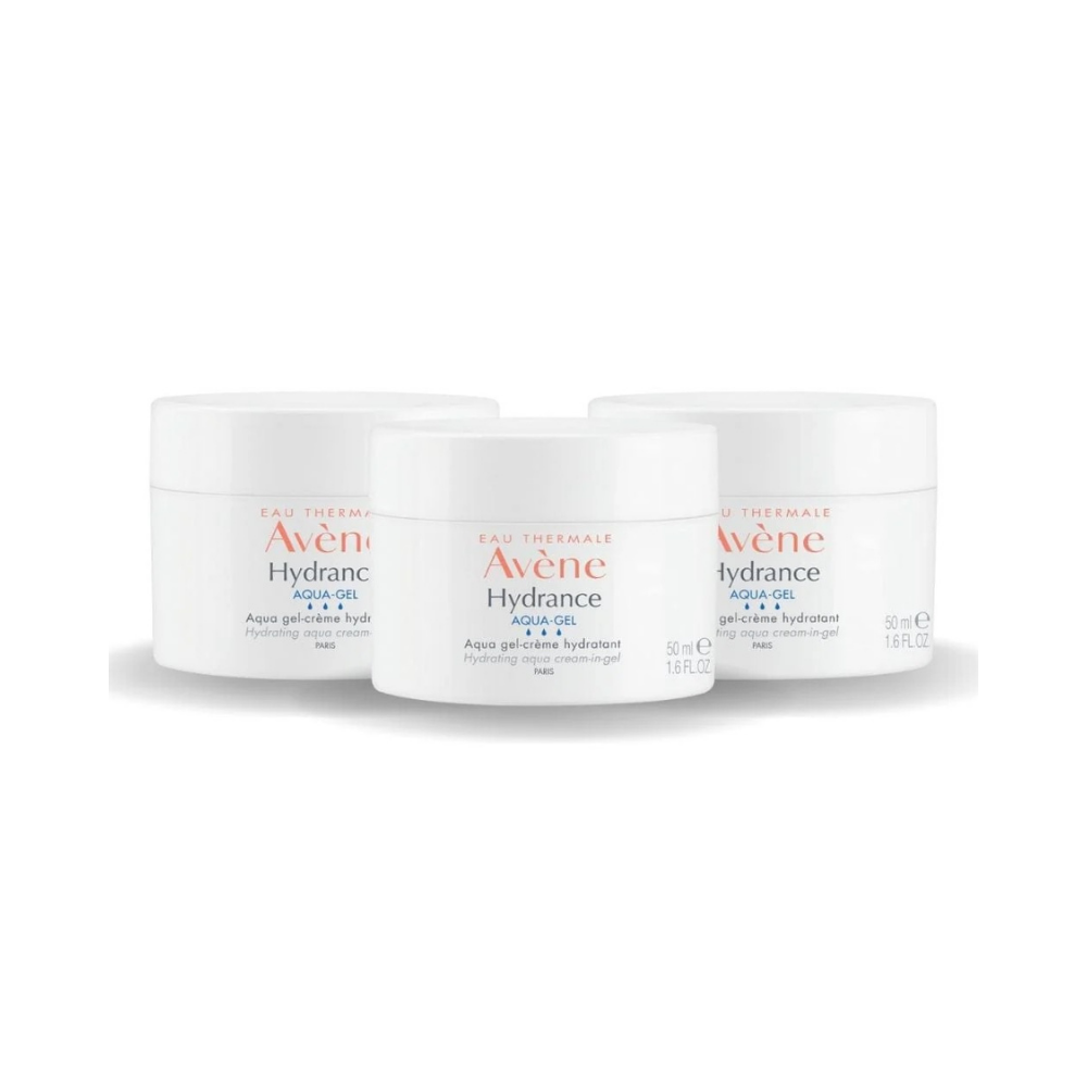 Avène Hydrance Aqua Cream Gel 50 ml / 1.7 fl oz (3-Pack)