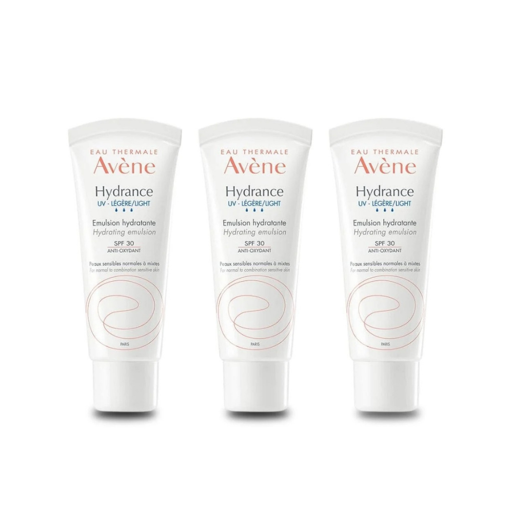 Avène Hydrance Moisturising Cream SPF 30 40 ml / 1.4 fl oz (3-Pack)
