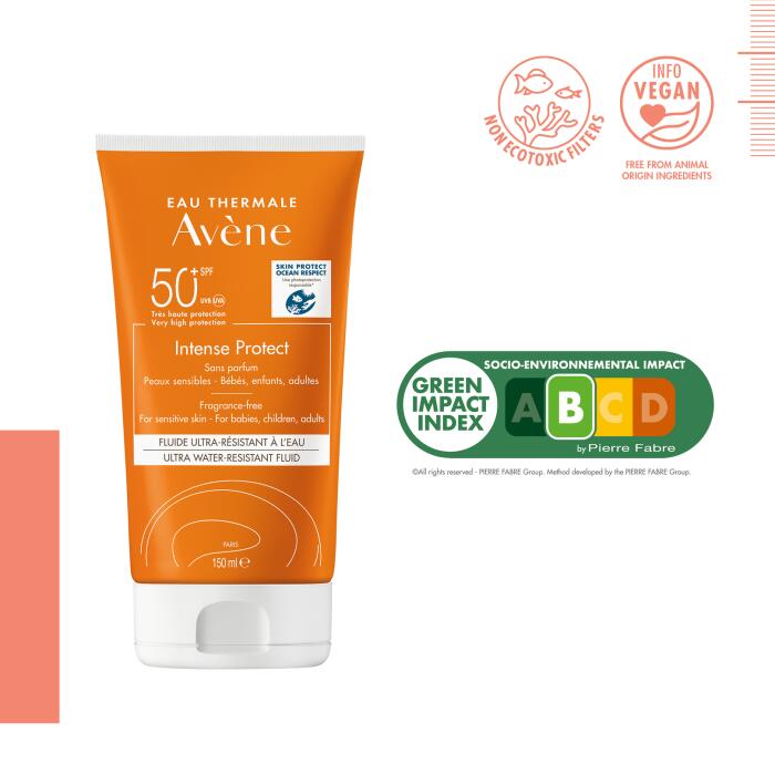 Avène Intense Protect Spf 50 Sunscreen 150 ml / 5.1 fl oz (2-Pack)