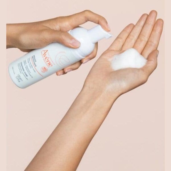 Avène Mousse Nettoyante Cleansing Foam 150 ml / 5.1 fl oz (2-Pack)