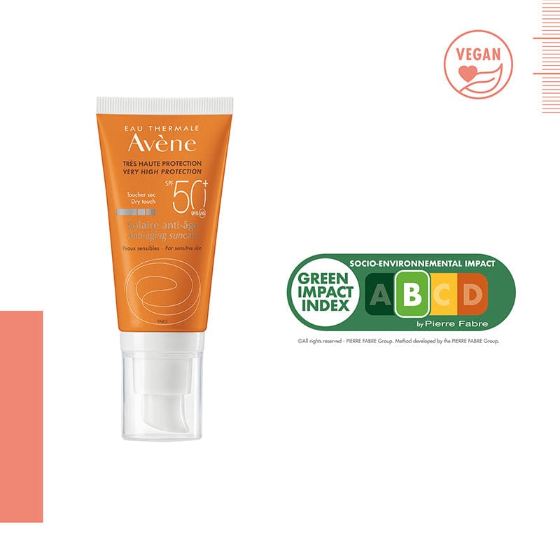 Avène Solaire SPF 50 Anti-Aging Sunscreen 50 ml / 1.7 fl oz