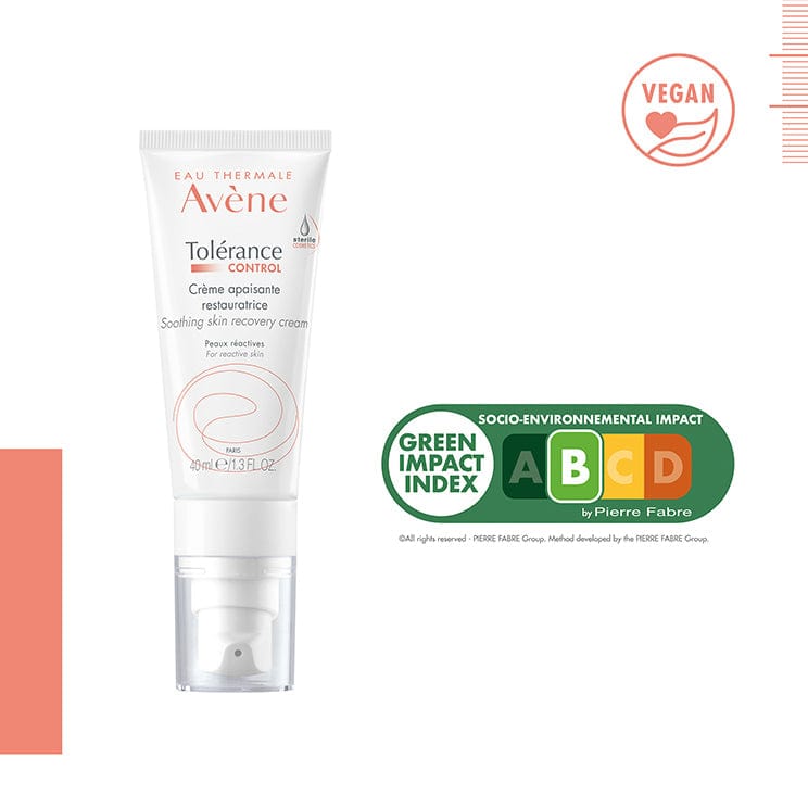 Avène Tolerance Control Soothing Skin Recovery Cream 40 ml / 1.4 fl oz (3-Pack)