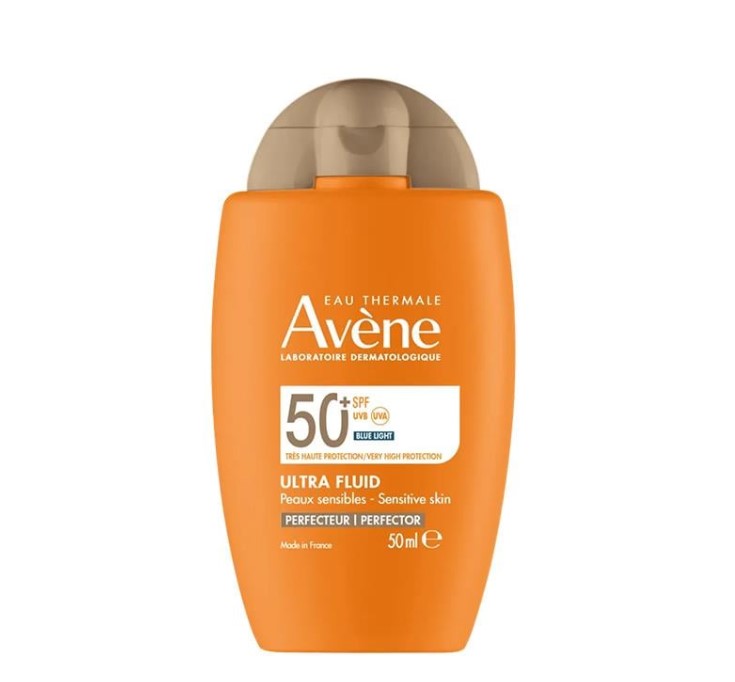 Avène Ultra Fluid Perfector Spf 50+ Skin Tone Evening Tinted Sunscreen 50 ml / 1.7 fl oz