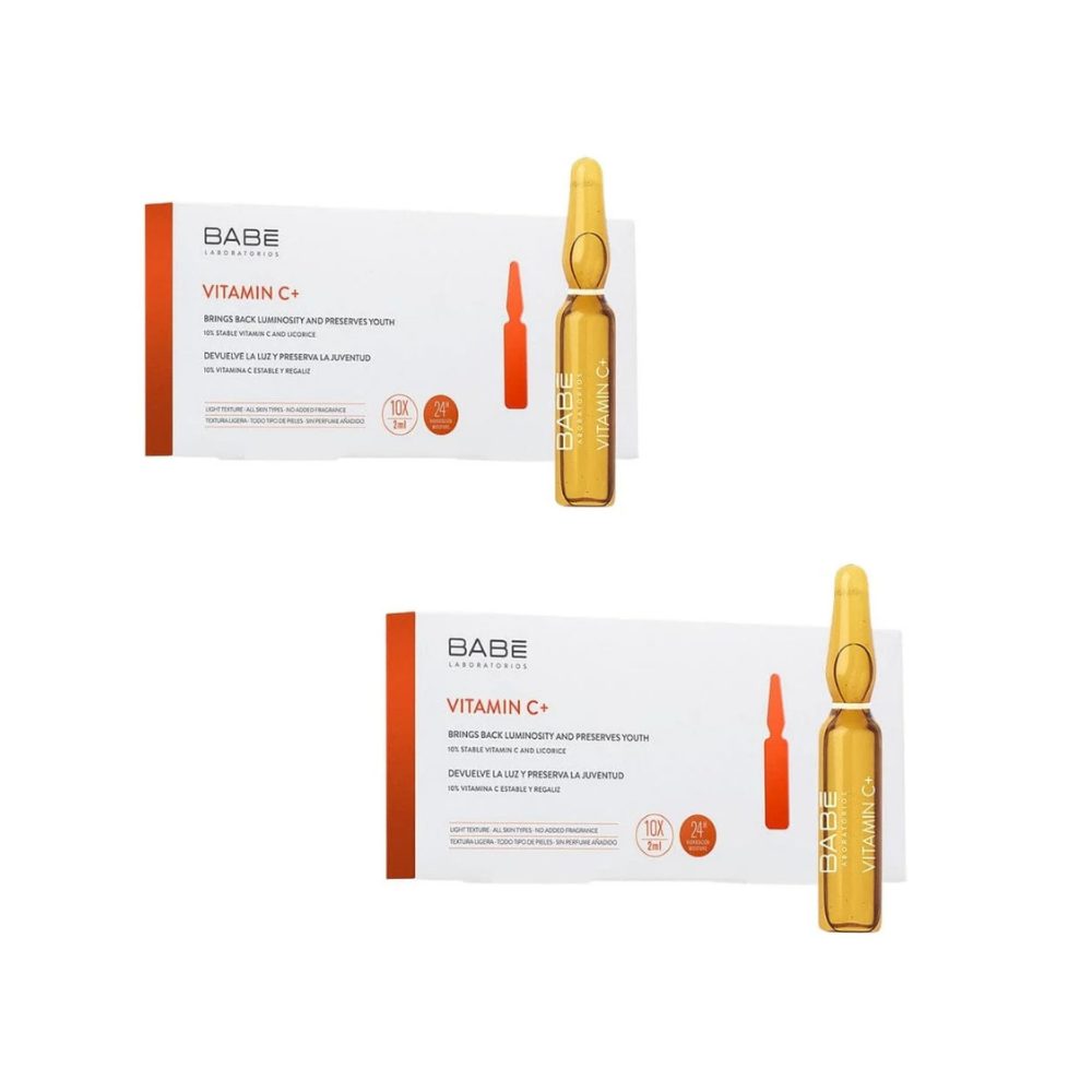 Babe Vitamin C Concentrated Care Ampoule 10x2 ml / 0.1 fl oz (2-Pack)