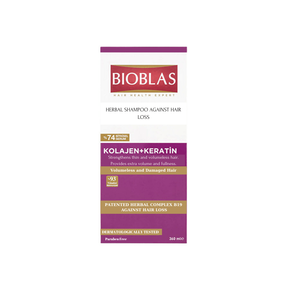 Bioblas Procyanidin Biotin Anti Stress Shampoo 360 ml / 12 fl oz