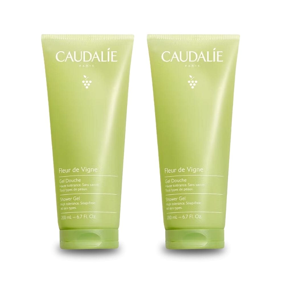 Caudalie Fleur de Vigne Shower Jel 200 ml / 6.8 fl oz (2-Pack)