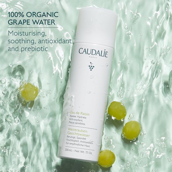 Caudalie Grape Water Hydrating Face Mist - 200 ml / 6.8 fl oz (2-Pack)
