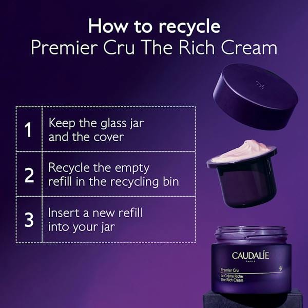 Caudalie Premier Cru Skin Barrier Rich Moisturizer 50 ml / 1.7 fl oz - Refill