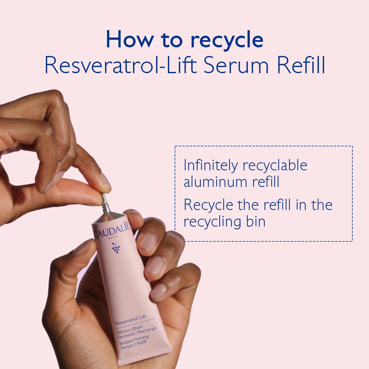 Caudalie Resveratrol-Lift Instant Firming Retinol Alternative Serum 30 ml / 1 fl oz-Refill