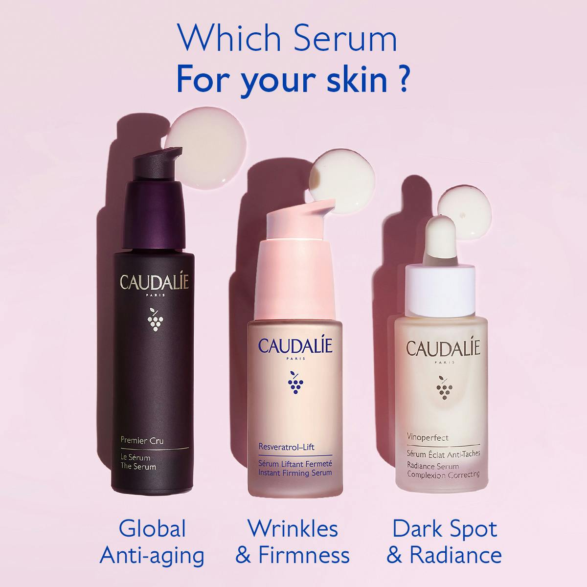 Caudalie Resveratrol-Lift Instant Firming Retinol Alternative Serum 30 ml / 1 fl oz-Refill