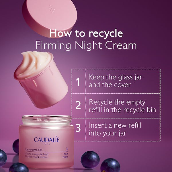 Caudalie Resveratrol Lift Night Cream 50 ml / 1.7 fl oz - Refill
