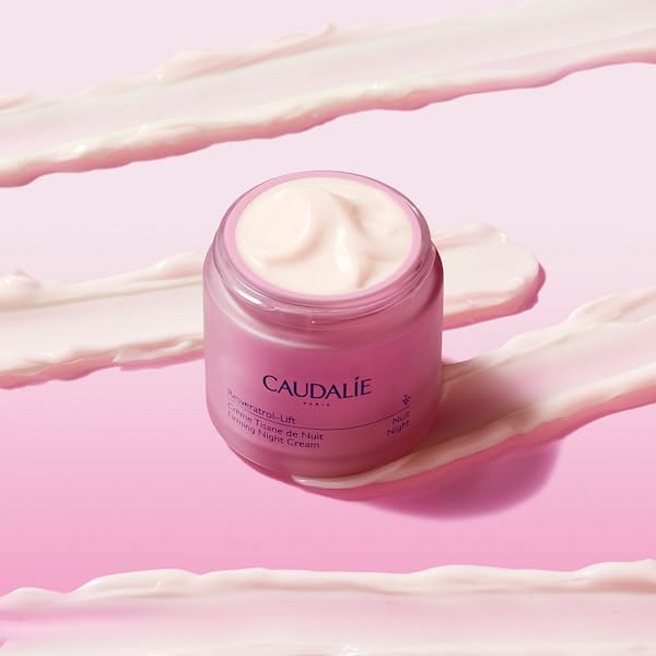 Caudalie Resveratrol Lift Night Cream 50 ml / 1.7 fl oz +Refill Capsule Set