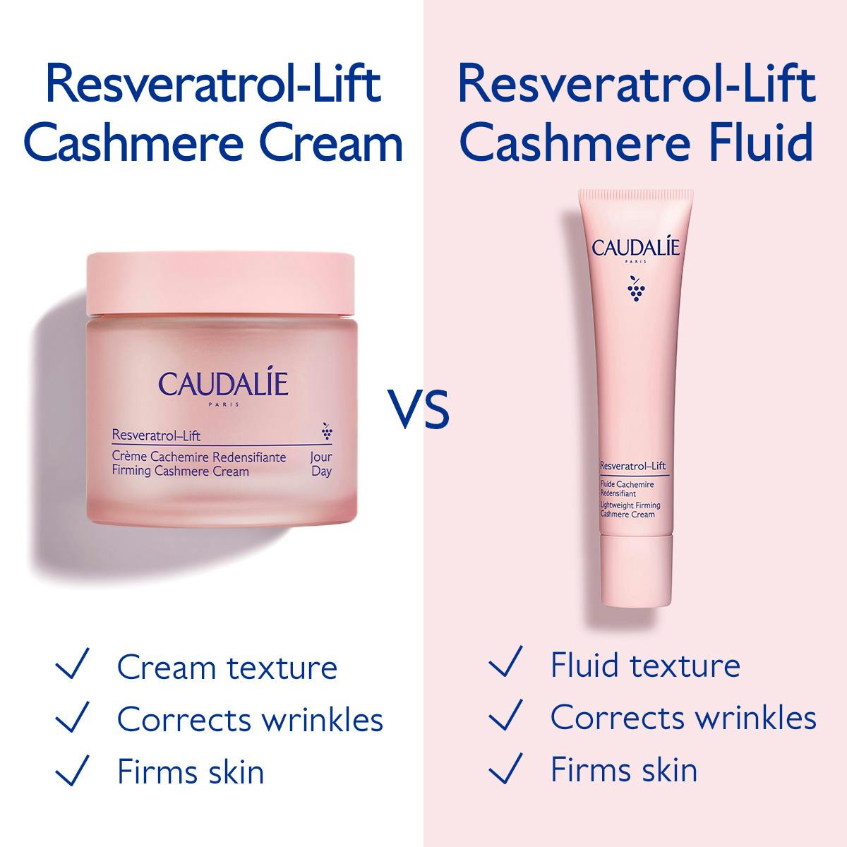Caudalie Resveratrol-lift Lightweight Firming Cashmere Cream 40 ml / 1.4 fl oz
