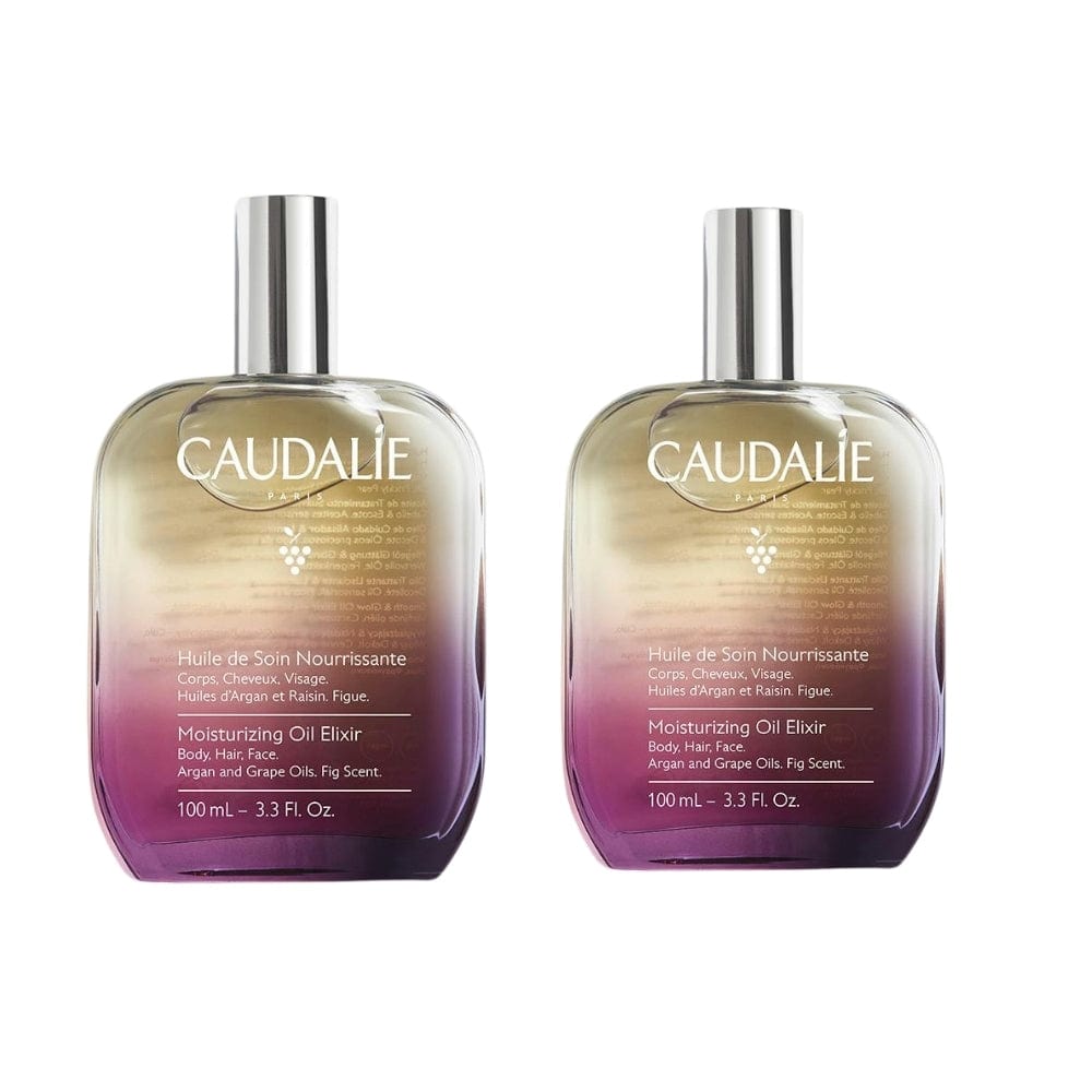 Caudalie Smooth And Glow Fig Oil Elixir 100 ml / 3.4 fl oz (2-Pack)