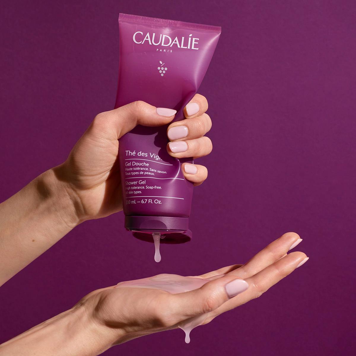 Caudalie The Des Vignes Shower Gel 200 ml / 6.8 fl oz (2-Pack)