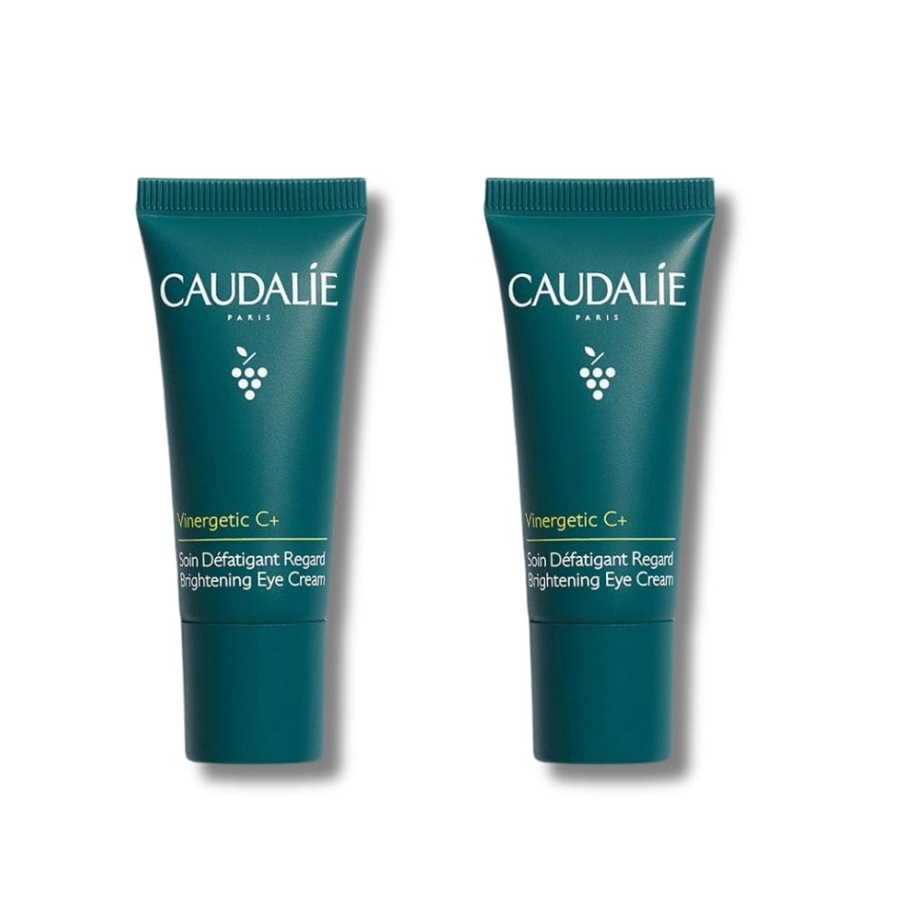 Caudalie Vinergetic C Brightening Eye Cream 15 ml / 0.5 fl oz (2-Pack)