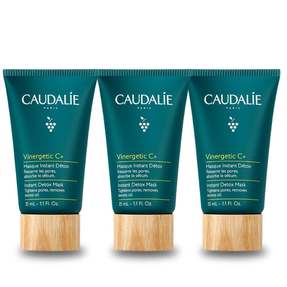 Caudalie Vinergetic C+ Instant Detox Mask 35 ml / 1.2 fl oz (3-Pack)