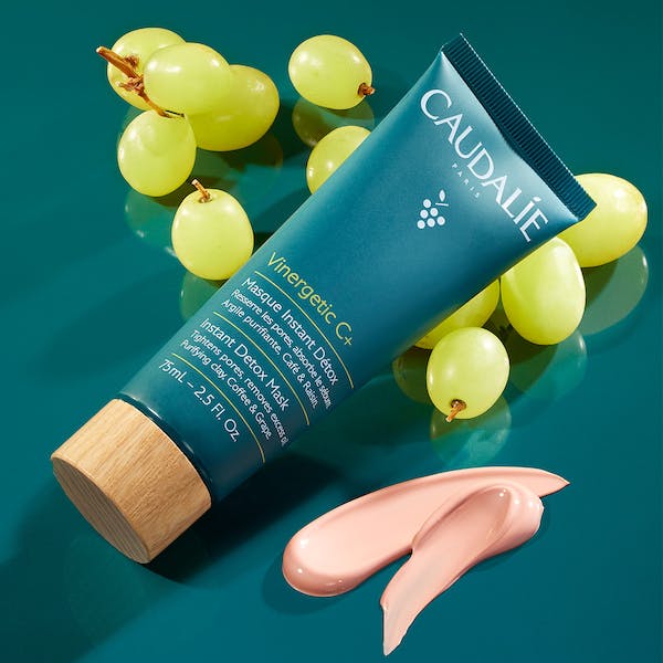Caudalie Vinergetic C Instant Detox Mask 75 ml / 2.5 fl oz (3-Pack)