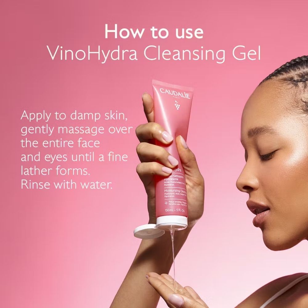 Caudalie VinoHydra Moisturizing Cleansing Gel 150 ml / 5.1 fl oz