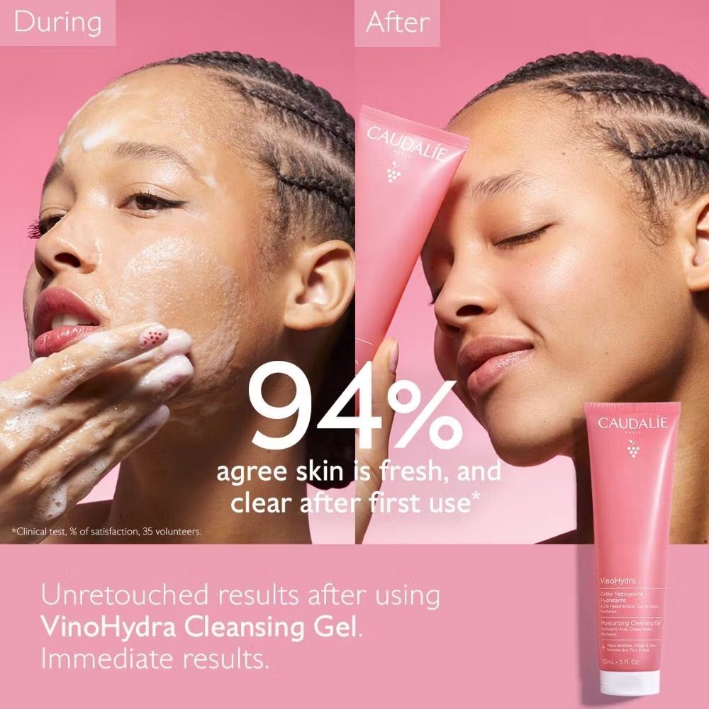 Caudalie VinoHydra Moisturizing Cleansing Gel 150 ml / 5.1 fl oz
