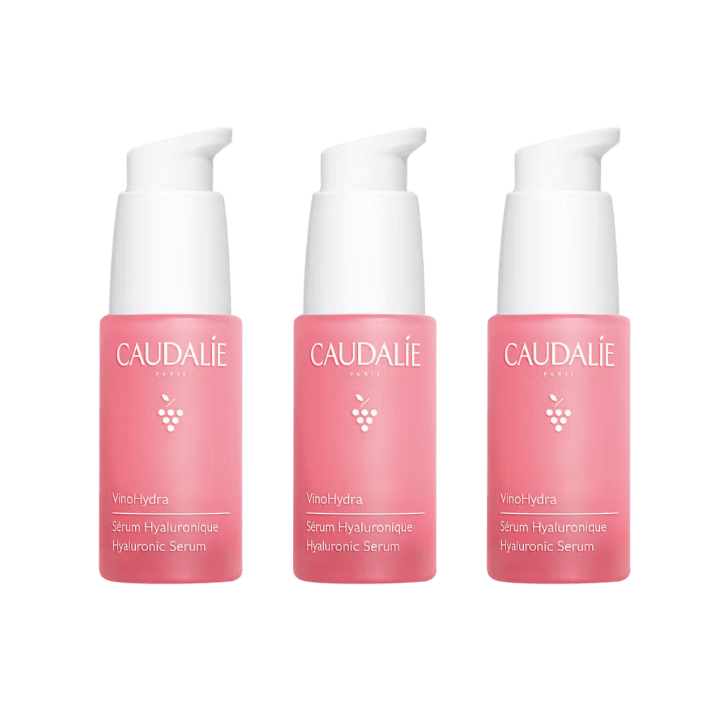 Caudalie Vinohydra Hyaluronic Moisture Serum 30 ml / 1 fl oz (3-Pack)