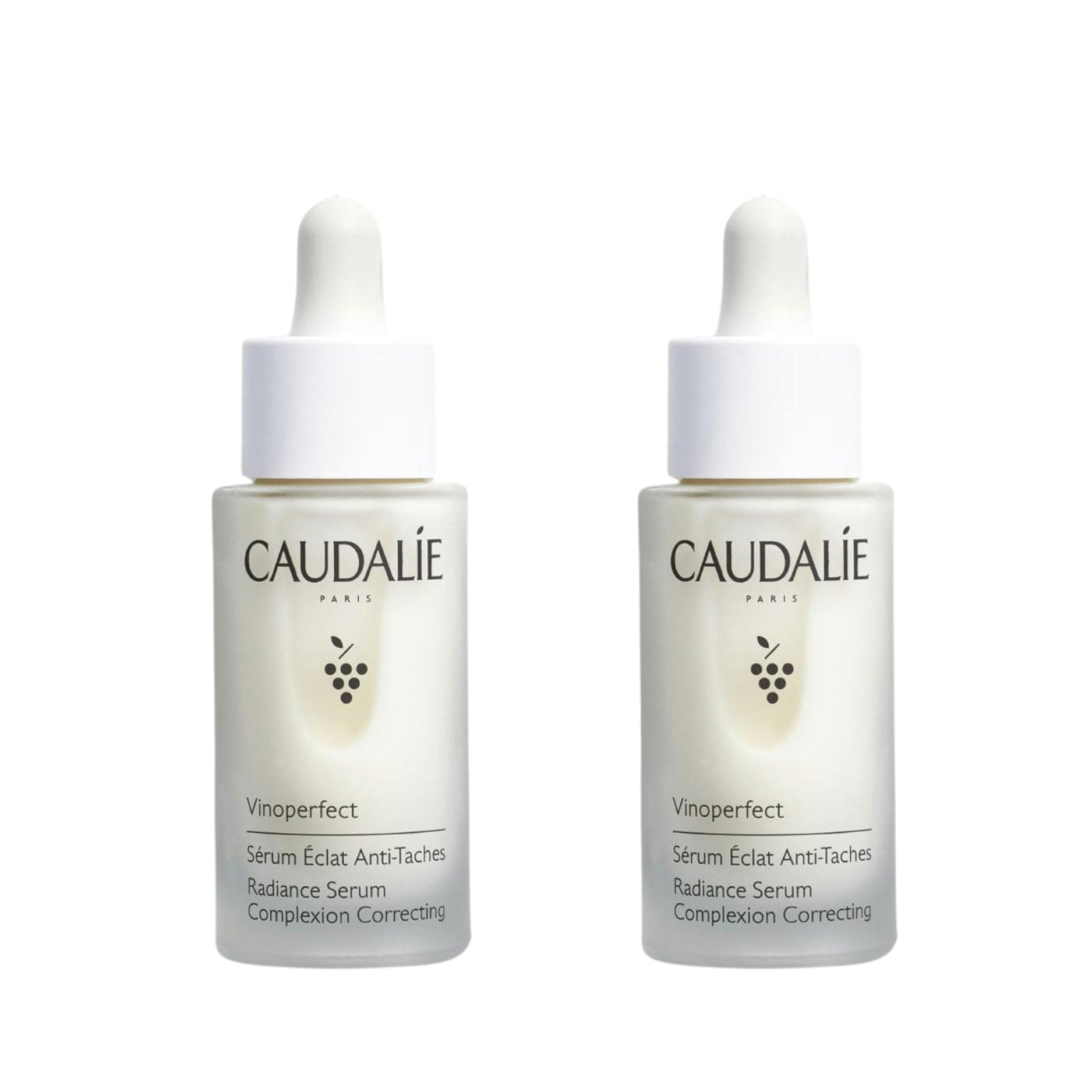 Caudalie Vinoperfect Anti-Dark Spot Radiance Serum Vitamin C Alternative 30 ml / 1 fl oz (2-Pack)