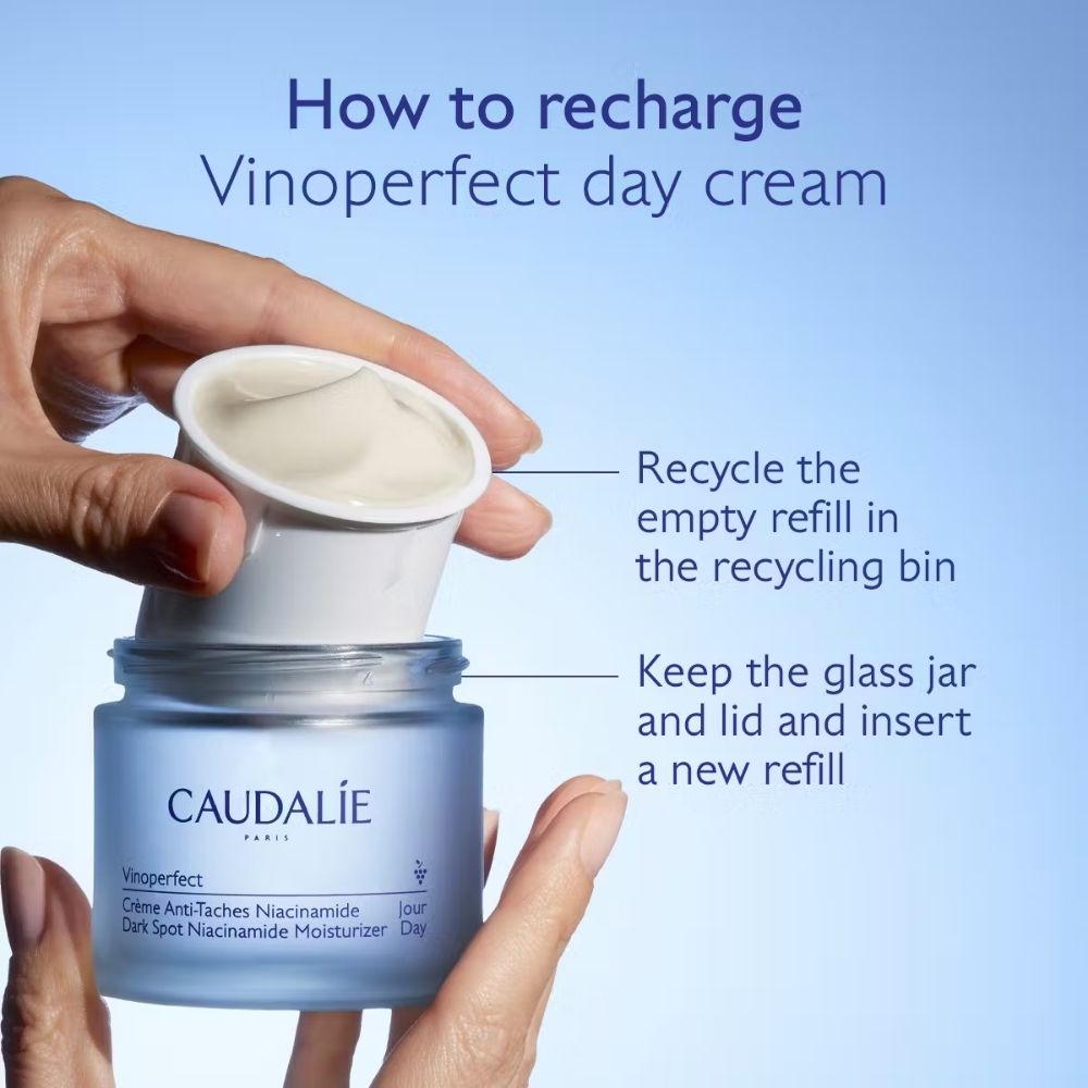 Caudalie Vinoperfect Dark Spot Anti-Blemish Day Cream 50 ml / 1.7 fl oz - Refill