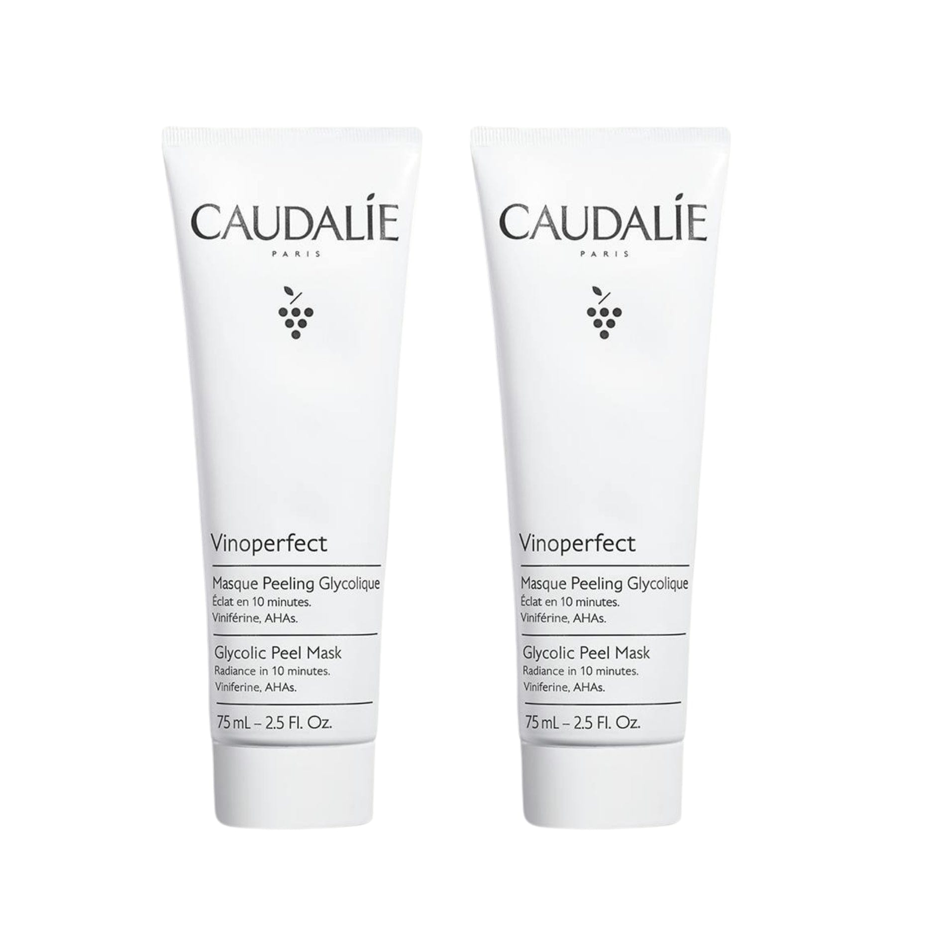 Caudalie Vinoperfect Glycolic Peel 75 ml / 2.5 fl oz (2-Pack)