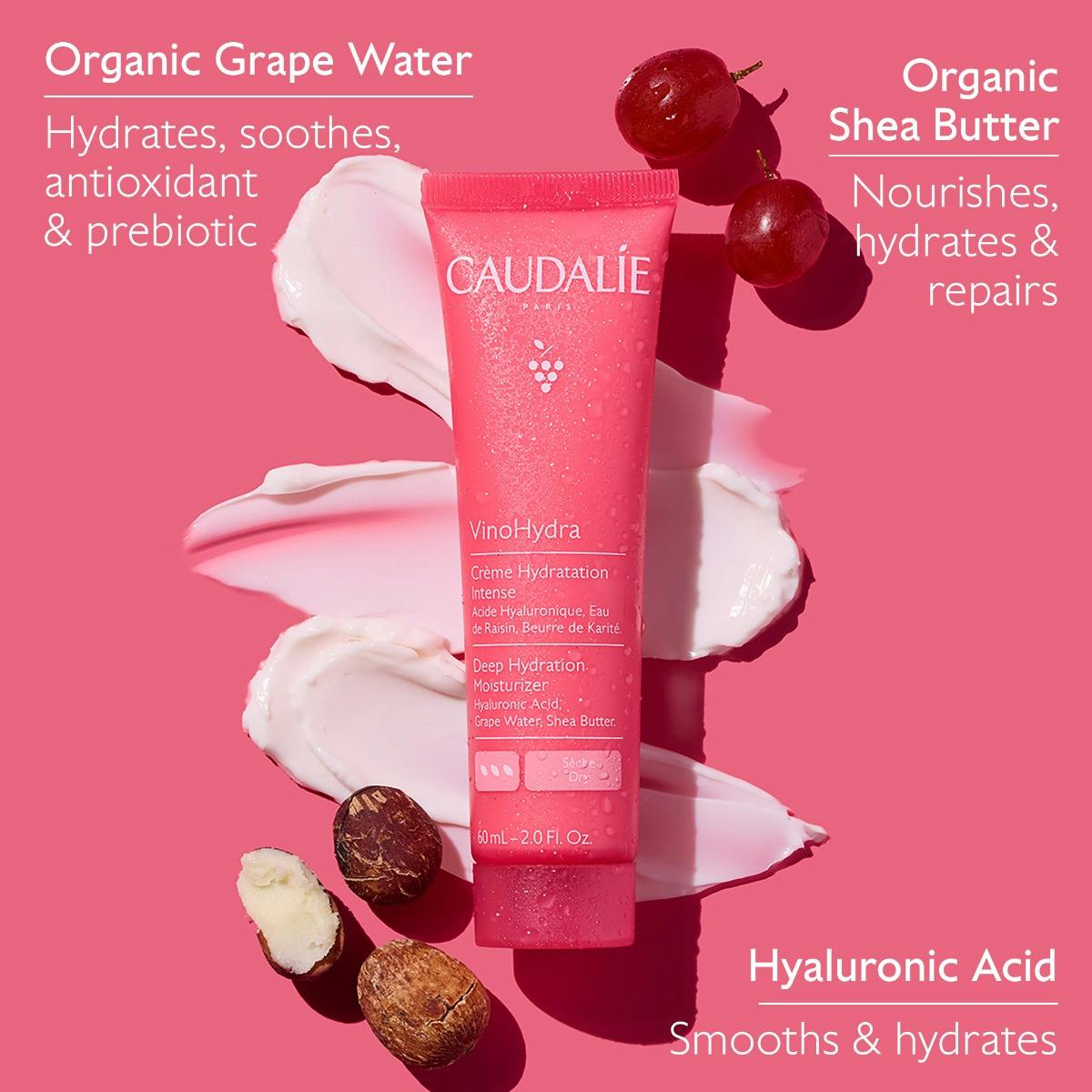 Caudalie Vinosource-Hydra Deep Hydration Moisturizer 60 ml / 2 fl oz