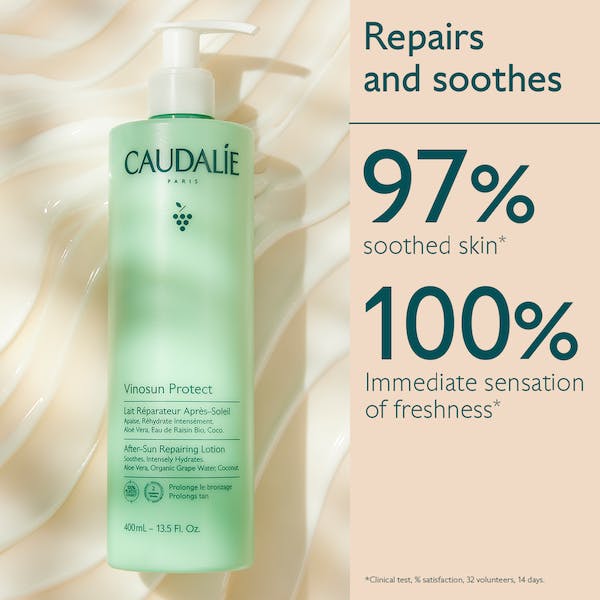 Caudalie Vinosun Protect After-Sun Repairing Care Lotion 400 ml / 14 fl oz (2-Pack)