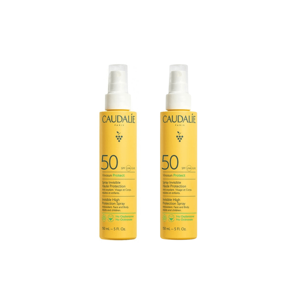 Caudalie Vinosun Protect Invisible High Protection Spray SPF50 150 ml / 5.1 fl oz (2-Pack)