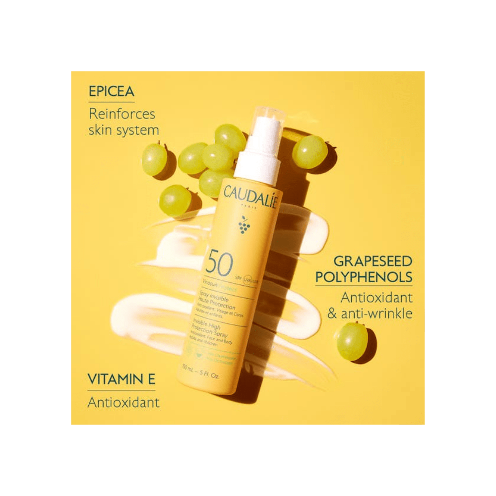 Caudalie Vinosun Protect Invisible High Protection Spray SPF50 150 ml / 5.1 fl oz