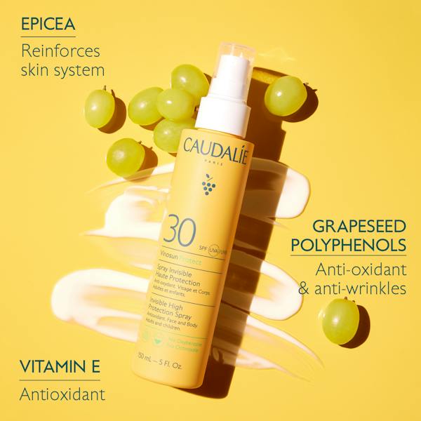 Caudalie Vinosun Protect Spf 30 Sun Spray 150 ml / 5.1 fl oz (2-Pack)