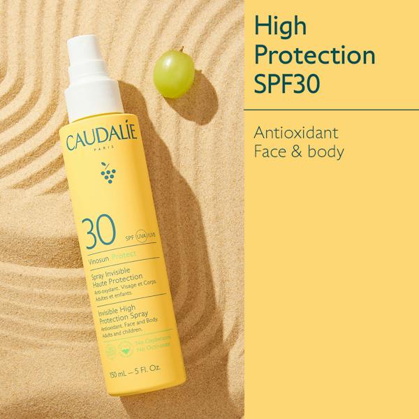 Caudalie Vinosun Protect Spf 30 Sun Spray 150 ml / 5.1 fl oz (2-Pack)