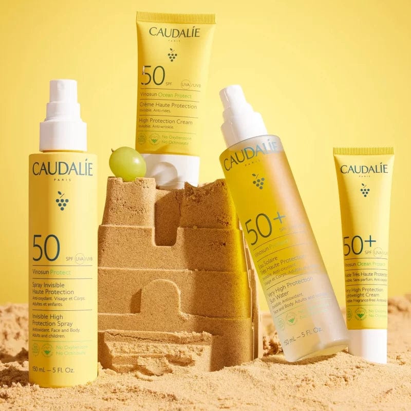 Caudalie Vinosun Protect Spf 50 Sunscreen Cream 50 ml / 1.7 fl oz (3-Pack)