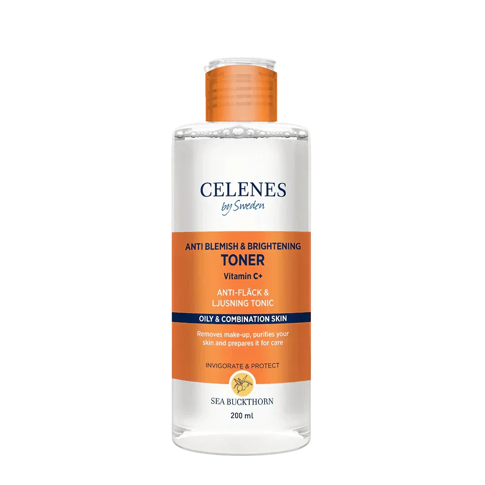 Celenes by Sweden Sea Buckthorn Anti Blemish & Brightening Toner 200 ml / 6.8 fl oz