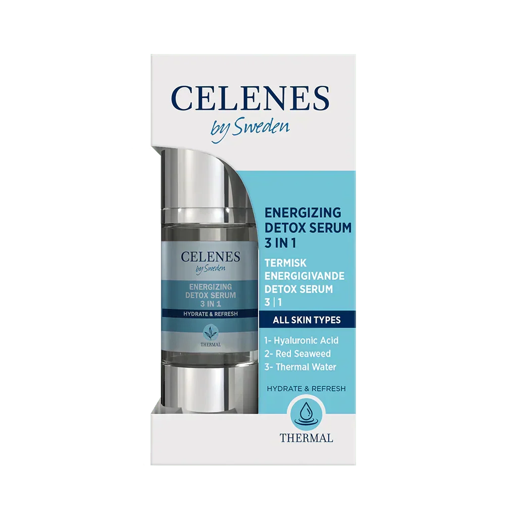Celenes by Sweden Thermal Energizing Detox Serum 3 In 1 30 ml / 1 fl oz