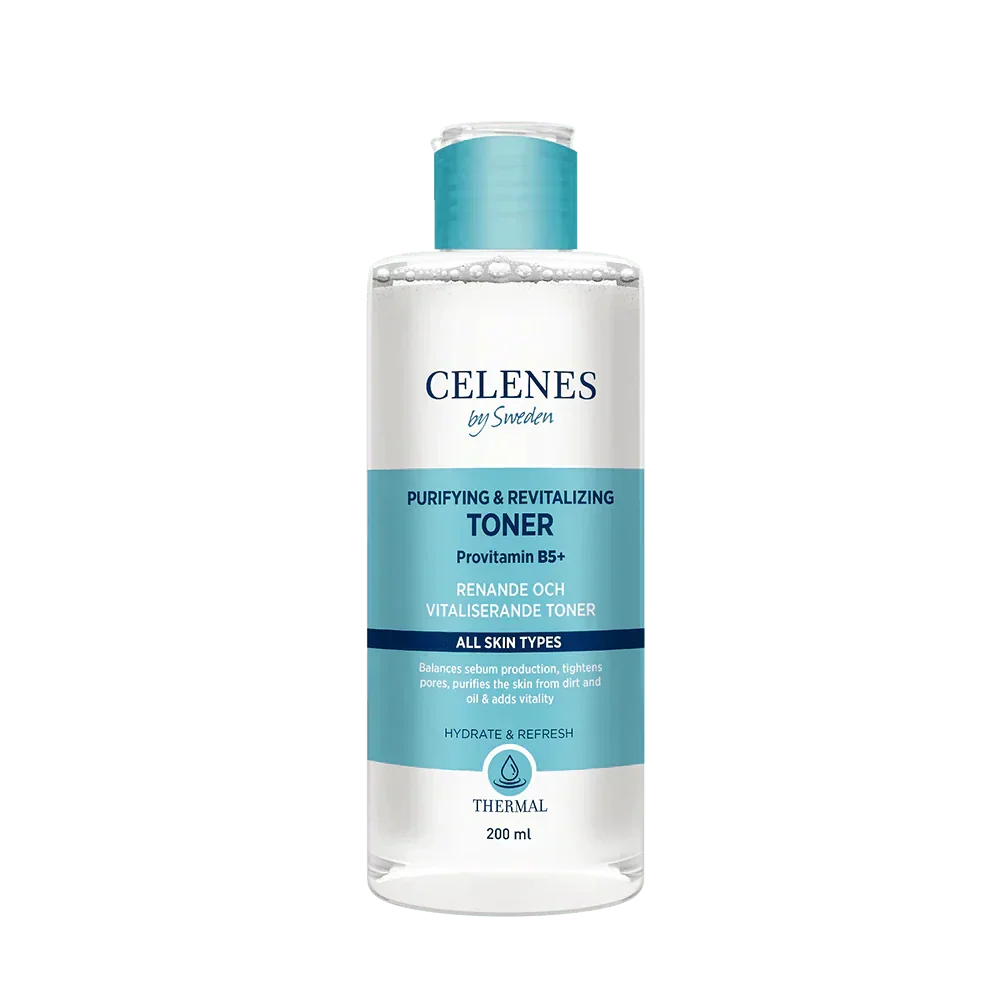 Celenes by Sweden Thermal Purifying & Revitalizing Toner 200 ml / 6.8 fl oz