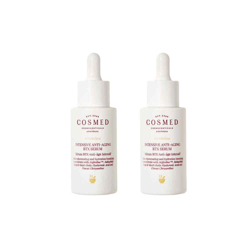 Cosmed Revolution Intensive Anti-aging Btx Serum / Anti-wrinkle and Anti-Aging Facial Serum 30 ml / 1 fl oz (2-Pack)