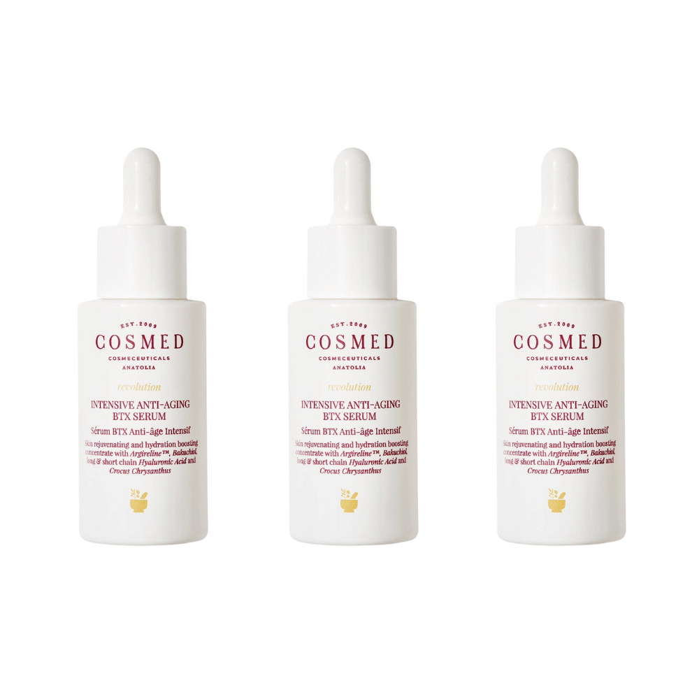 Cosmed Revolution Intensive Anti-aging Btx Serum / Anti-wrinkle and Anti-Aging Facial Serum 30 ml / 1 fl oz (3-Pack)