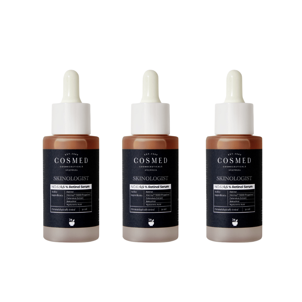 Cosmed Skinologist 0.5% Retinol Serum 30 ml / 1 fl oz (3-Pack)