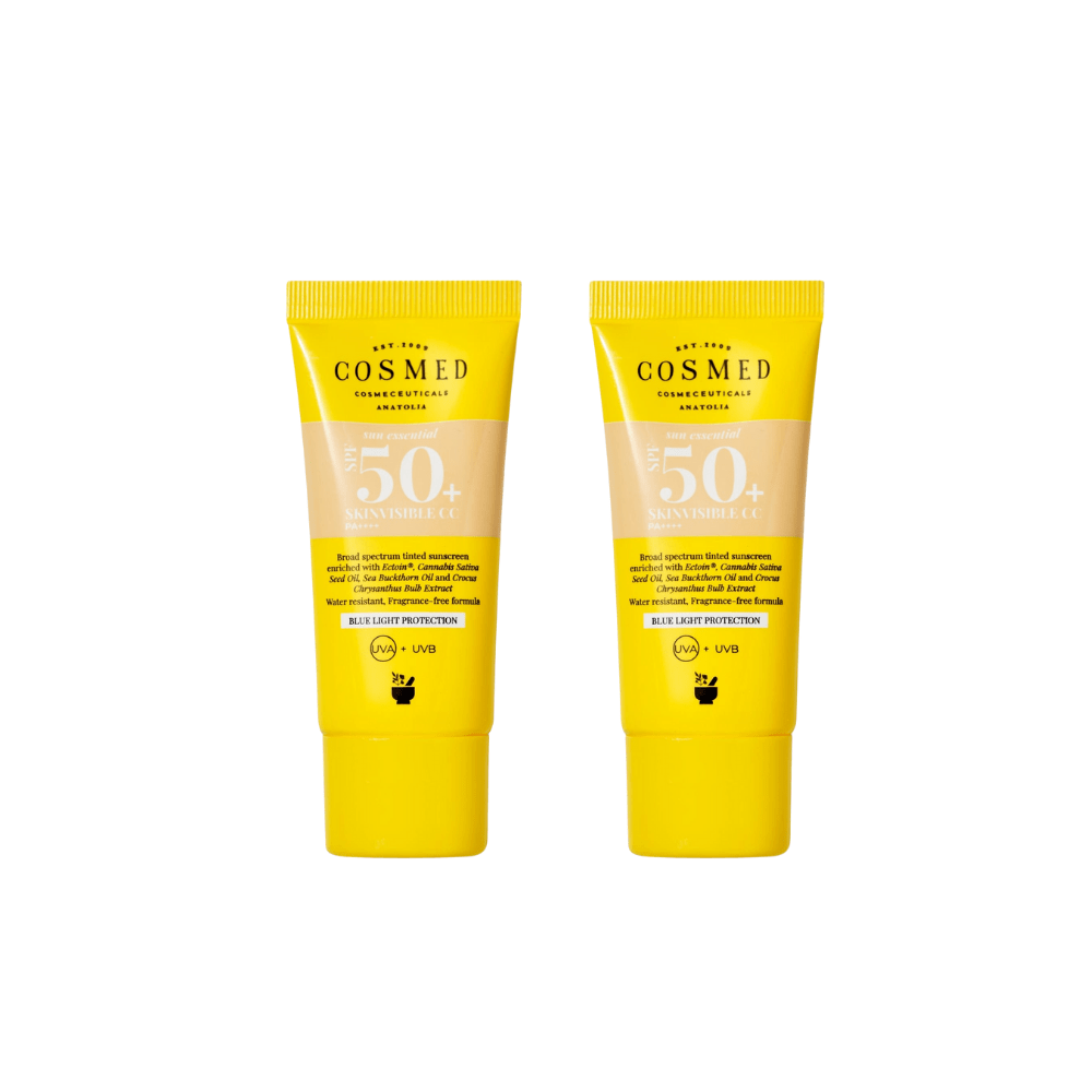 Cosmed Sun Essential - Skinvisible Cc Spf 50+ 30 ml / 1 fl oz (2-Pack)