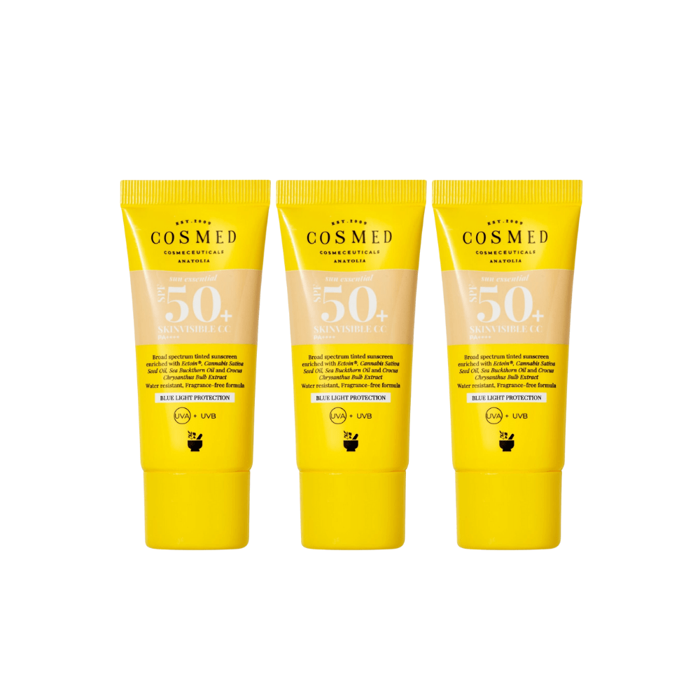 Cosmed Sun Essential - Skinvisible Cc Spf 50+ 30 ml / 1 fl oz (3-Pack)