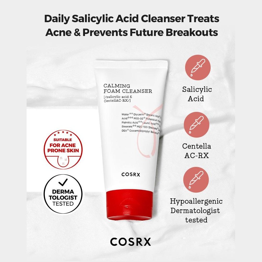 Cosrx Ac Collection Calming Foam Cleanser 150 ml / 5.1 fl oz