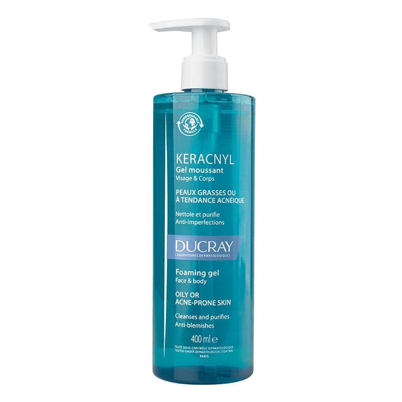 Ducray Keracnyl Wash Gel 400 ml / 14 fl oz