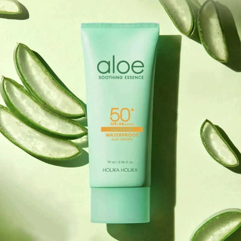 Holika Aloe Waterproof SPF50+ Sun Cream 70 ml / 2.4 fl oz